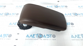 Armrest Toyota Avalon 13-18 leather, brown, scratch, abrasions