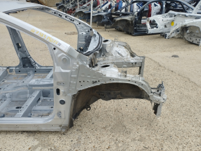 Front right quarter Toyota Prius 50 16- silver, on the body