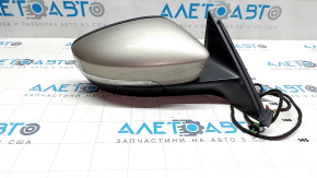 Side mirror right VW Passat b7 12-15 USA type as b7 5 pin, turn signal, beige LA1X