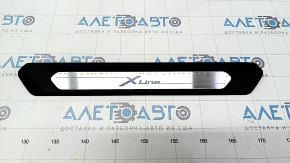 Door sill outer front right BMW X3 G01 18-21 chrome, X-LINE, chrome peeling, scratches
