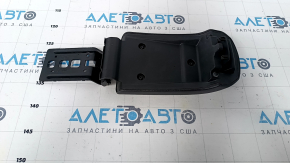 Armrest Ford Fiesta 11-19 leather, black