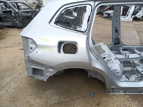 Quarter wing rear right BMW X3 G01 18- on the body, silver, bumps