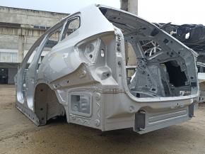 Quarter wing rear left BMW X3 G01 18- on the body, silver, bumps