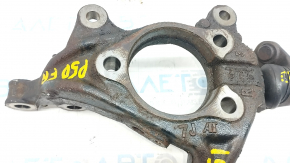 Front right trunnion Toyota Prius 50 16 - rusty, with ball joint, torn boot