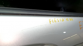 Door assembly rear right Ford Fiesta 11-19, 4d silver UX, scratches