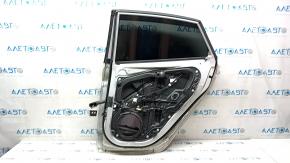 Door assembly rear right Ford Fiesta 11-19, 4d silver UX, scratches