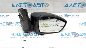 Side mirror right Ford Escape MK3 13- without turn signal, graphite J7, 3 pins