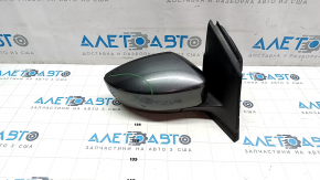 Side mirror right Ford Escape MK3 13- without turn signal, graphite J7, 3 pins
