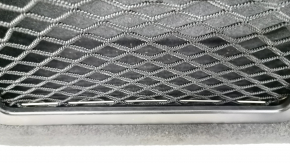 Left central arch trim BMW X3 G01 18-21 for mesh, black, mesh mount broken