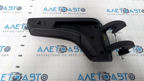 Chevrolet Camaro 16 center console armrest - black leather, dents, scuffs