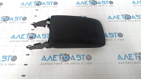 Armrest cushion VW Jetta 11-18 USA leather, black, dents