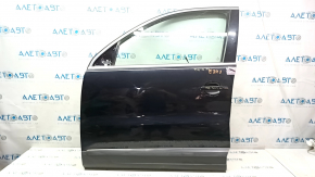 Door assembly front left VW Tiguan 09-17 keyless, black LC9X, dent, scratches