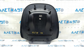 Rear passenger seat backrest trim Audi Q5 80A 18 - black, with mesh, broken latches, scuffs