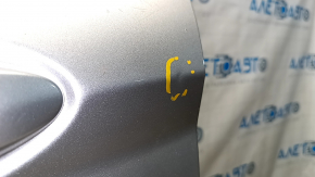 Door assembly front left Ford Fiesta 11-19 silver UX, butt