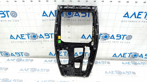 BMW X3 G01 18-21 center console trim black, wood insert Var.poplar, grey, scratches