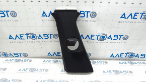 Center pillar trim upper belt left BMW X3 G01 18-21 black, scratches