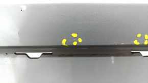 Bare rear bumper BMW X3 G01 18-21 X-Line for parking sensors, without towbar, silver, bumpers, crack in mount