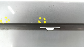 Bare rear bumper BMW X3 G01 18-21 X-Line for parking sensors, without towbar, silver, bumpers, crack in mount