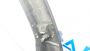 Rear left fender arch trim Lincoln Nautilus 19-23 structure, broken fastening, scratches