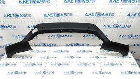 Front bumper lip BMW X3 G01 18-21 structure, for parking sensors, scratches, non-factory holes