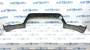 Front bumper lip BMW X3 G01 18-21 structure, for parking sensors, scratches, non-factory holes