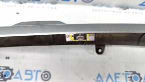 Lower trim of rear bumper BMW X3 G01 18-21 gray, without towbar, broken fasteners