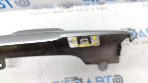Lower trim of rear bumper BMW X3 G01 18-21 gray, without towbar, broken fasteners