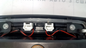 Center console trim rear Nissan Murano z52 15- upper, black, with backlight, scratches