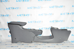 Console center armrest and cup holders Chevrolet Bolt 17- dark gray, scratches
