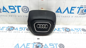 Airbag in steering wheel driver Audi Q5 80A 18-20 black, type 2, tear, needs cleaning