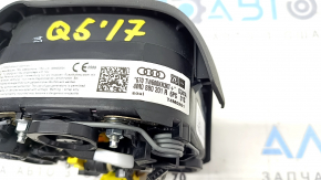 Airbag in steering wheel driver Audi Q5 80A 18-20 black, type 2, tear, needs cleaning