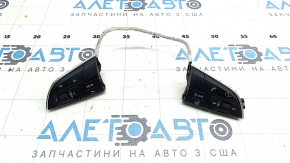 Steering wheel control buttons in assembly Audi Q5 80A 18- for steering wheel heating, broken mount
