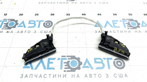 Steering wheel control buttons in assembly Audi Q5 80A 18- for steering wheel heating, broken mount