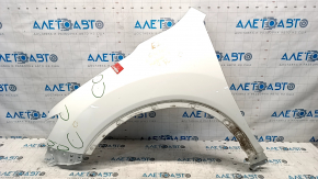 Front left wing Nissan Rogue 14-20 white QAK, bumpers
