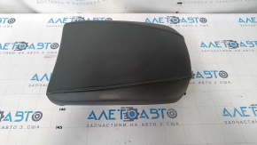 Armrest Acura MDX 14-16 prerest leather gray, worn, dents, cracks, scratches