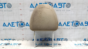 Headrest front left Nissan Rogue 14-20 cloth beige, dry cleanable