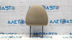Headrest front right Nissan Rogue 14-20 cloth beige, dry cleanable