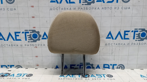 Headrest rear left Nissan Rogue 14-20 cloth beige, dry cleanable