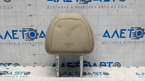 Headrest rear left Nissan Rogue 14-20 cloth beige, dry cleanable