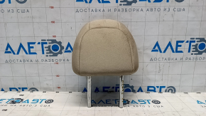 Headrest rear right Nissan Rogue 14-20 cloth beige, dry cleanable