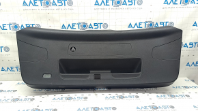 Trunk door trim bottom Audi Q5 80A 18- black, scratches