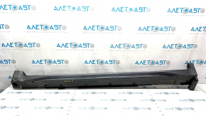 Left threshold Nissan Rogue 17 - structure, dented, scratches