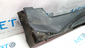 Left threshold Nissan Rogue 17 - structure, dented, scratches