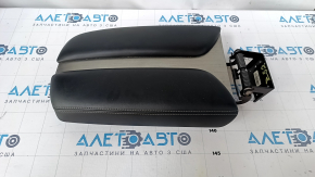 Armrest Nissan Murano z52 15-18 leather, black, scratches, bumps