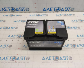 Battery 12v JEEP COMPASS 17- 77Ah 780A Euro +-Reverse EXIDE