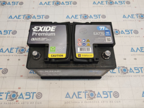 Battery 12v JEEP COMPASS 17- 77Ah 780A Euro +-Reverse EXIDE