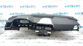 Dashboard front panel without AIRBAG Audi Q5 80A 18-20 black, Bang & Olufsen, scratches, dry-cleanable, paint