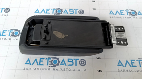 Armrest Jeep Compass 17 - leather, black, black stitching, white plastic