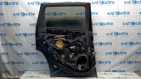 Door assembly rear left Jeep Cherokee KL 14- black PXR, butt