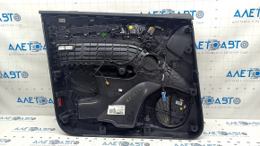 Door trim card front right Audi Q5 80A 18-20 black, with wood insert, black armrest, Bang & Olufsen, scratches, tears